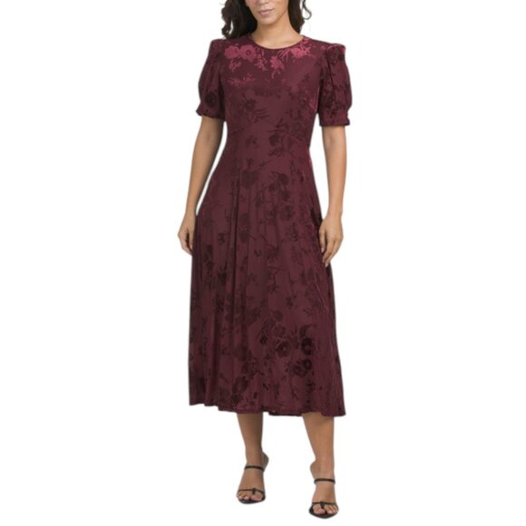 SUPER NATURAL BY SECRET MISSION Velvet Maxi Dress - Picture 1 of 3